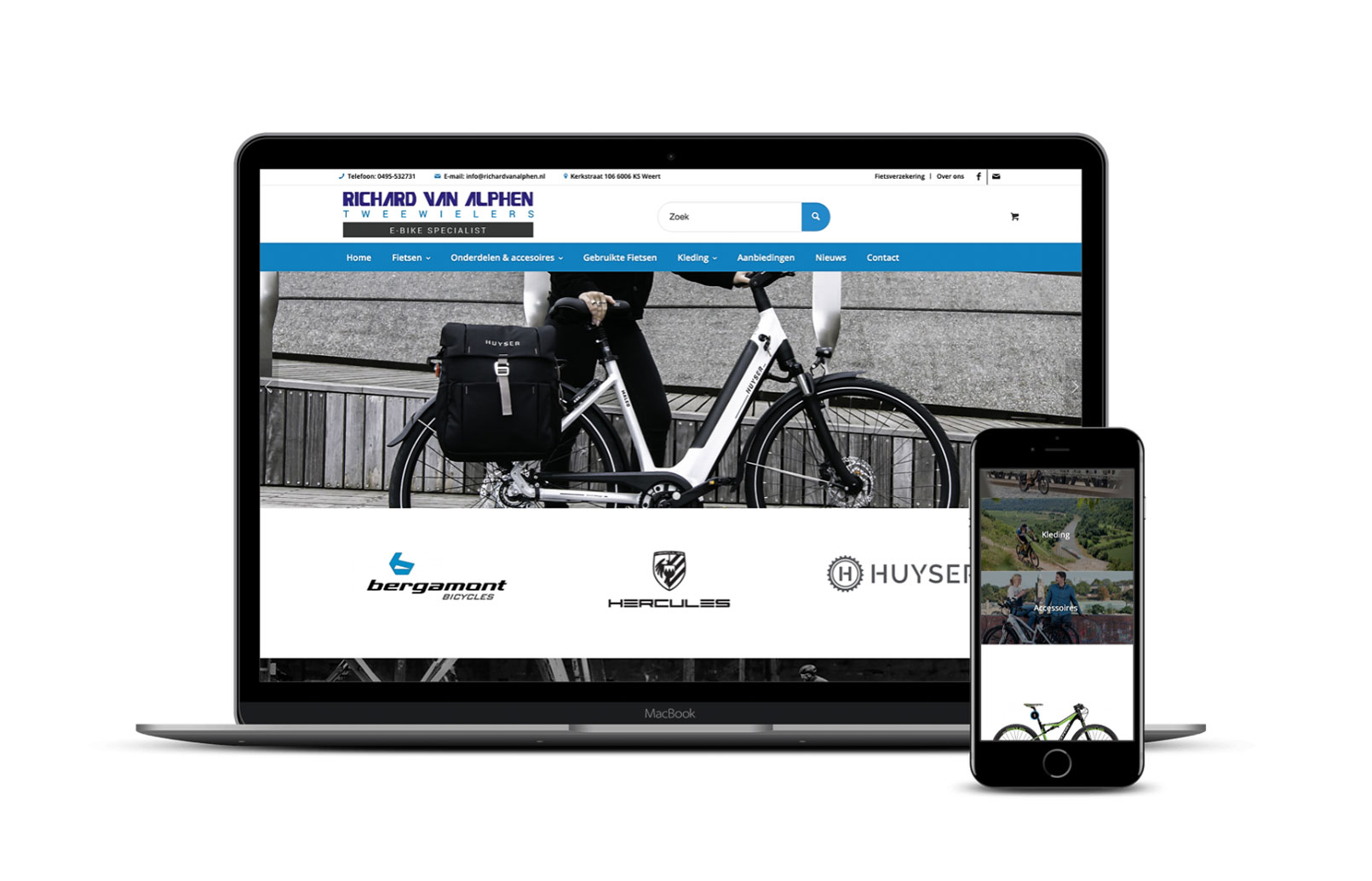 Richard van alphen – e-bike specialist Celina Klarenbeek - richard van alphen